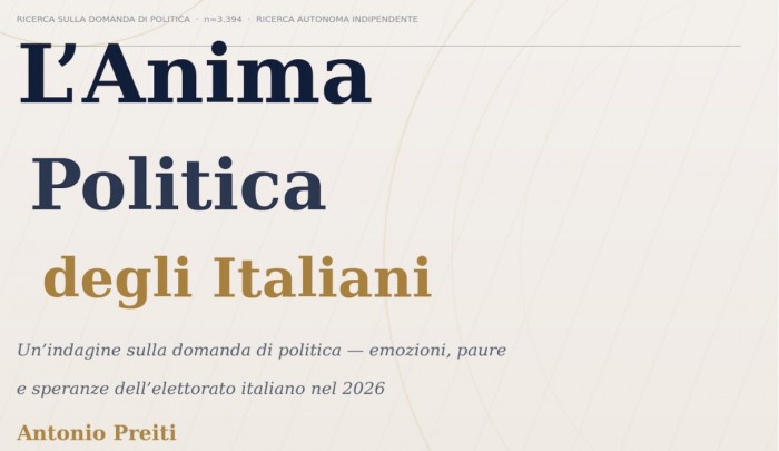L'Italia che torna a cercare la politica: una ricerca inedita