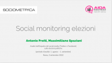 Social monitoring elezioni