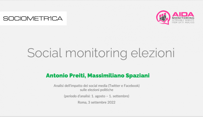 Social monitoring elezioni